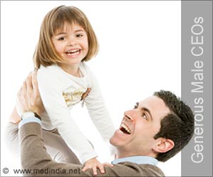 Men With Female Offspring are 'More Generous' Men With Female Offspring are 'More Generous'